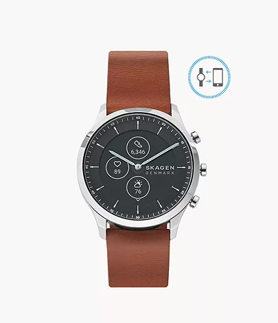 Hybrid Smartwatch HR - Jorn 42mm Brown Leather