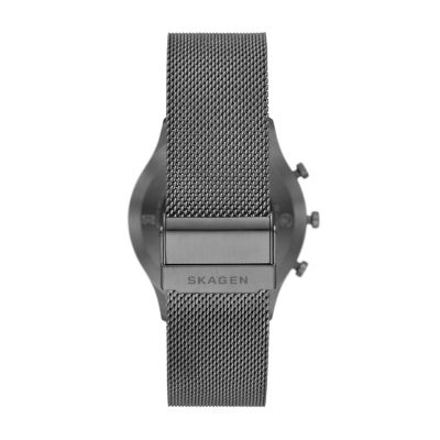 REFURBISHED Hybrid Smartwatch HR Jorn 42mm Grey Steel Mesh