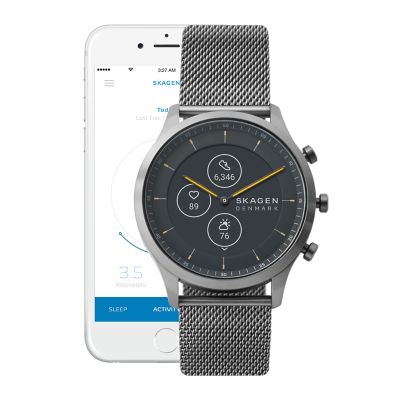 全国総量無料で L0905◇SKAGEN ハイブリッドスマートウォッチ 腕時計 