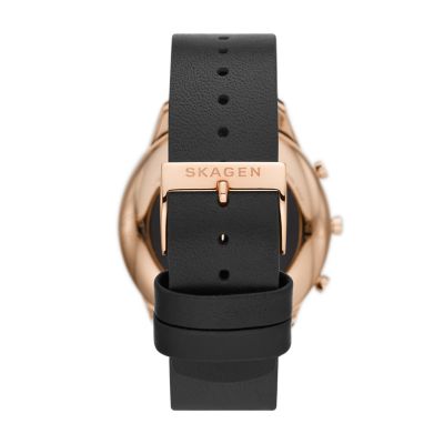 Skagen hotsell hybrid black