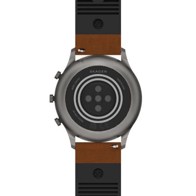 Gen 6 Hybrid Smartwatch Jorn 42 mm Leder braun