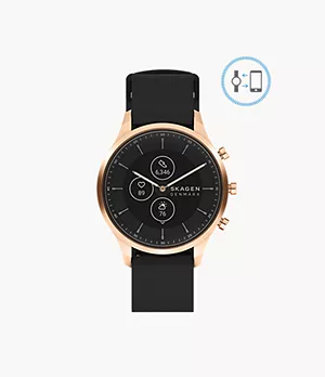 Jorn Gen 6 Hybrid Smartwatch - Jorn 38mm Black Leather