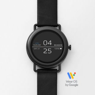 REFURBISHED Smartwatch - Falster 1 Black Leather