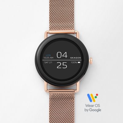 skagen smartwatch rose gold