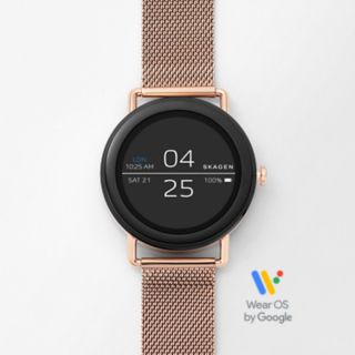 REFURBISHED Smartwatch - Falster 1 Rose Gold-Tone Steel-Mesh