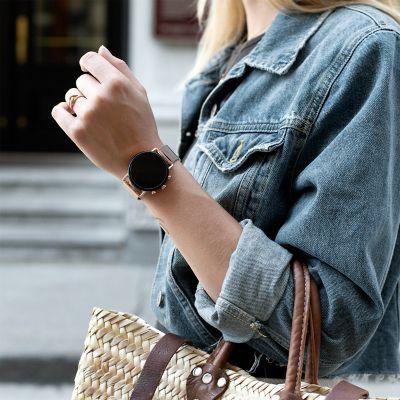 skagen smartwatch rose gold