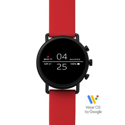 Smartwatch Falster 2 Red Silicone SKT5113 Skagen