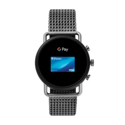 REFURBISHED Smartwatch HR Falster 3 Gunmetal Gauge Mesh