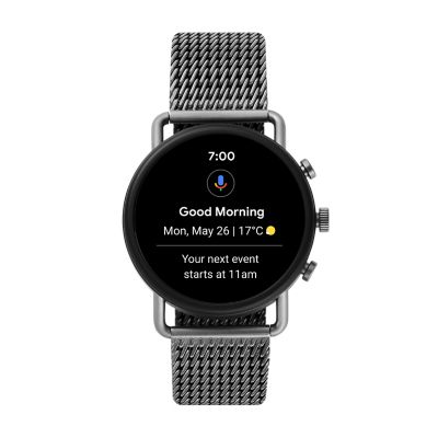 REFURBISHED Smartwatch HR Falster 3 Gunmetal Gauge Mesh