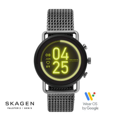 REFURBISHED Smartwatch HR Falster 3 Gunmetal Gauge Mesh