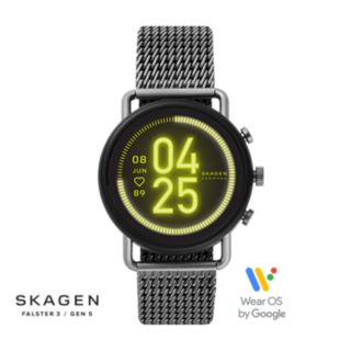 Smartwatch HR - Falster 3 Gunmetal Gauge Mesh
