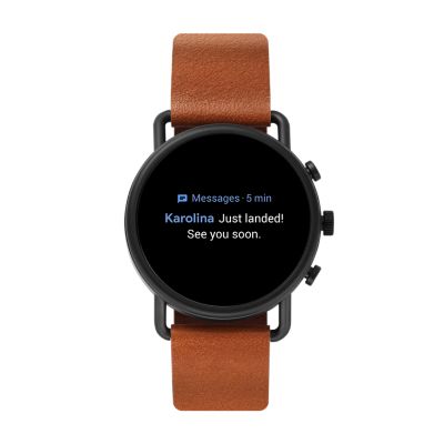 REFURBISHED Smartwatch HR Falster 3 Two Tone Leather