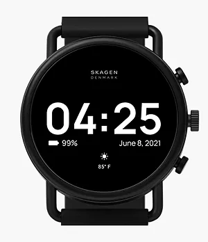 REFURBISHED Smartwatch HR - Falster 3 X by KYGO Black Silicone
