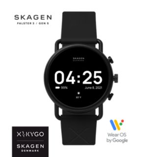 Smartwatch HR - Falster 3 X by KYGO Black Silicone