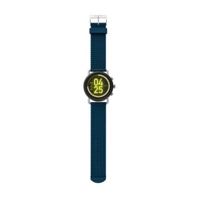 REFURBISHED Smartwatch HR - Falster 3 Blue Silicone Mesh