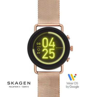 Smartwatch HR - Falster 3 Steel Mesh SKT5204 - Skagen