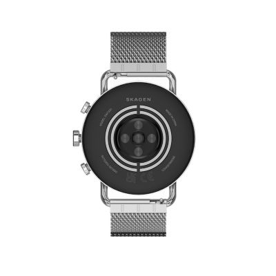 respons højttaler Umulig Falster Gen 6 Silver Stainless Steel Mesh Smartwatch SKT5300V - Skagen