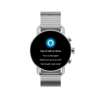 Falster Gen 6 Silver Stainless Steel Mesh Smartwatch