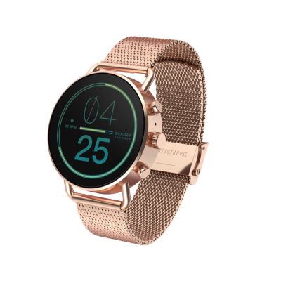 Skagen smartwatch best sale rose gold