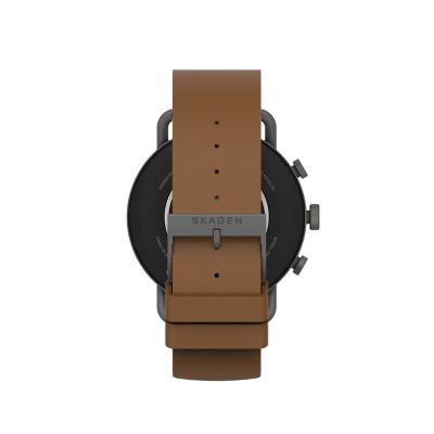 Falster Gen 6 Espresso Leather Smartwatch SKT5304 - Skagen