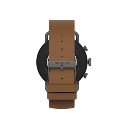 Falster Gen 6 Espresso Leather Smartwatch