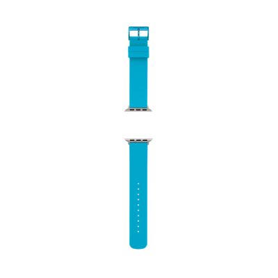 Neon Blue Silicone Bands for Apple Watches 38mm and 40mm