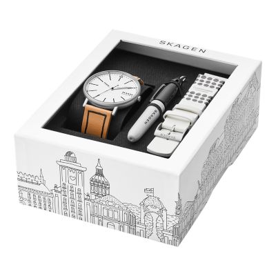 Skagen watch clearance and bracelet set