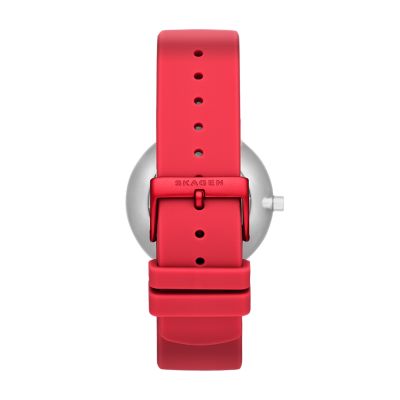 Skagen silicone hot sale