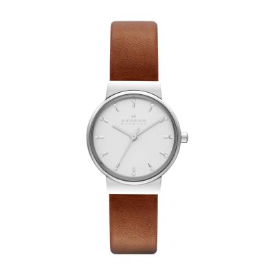 ancher leather watch
