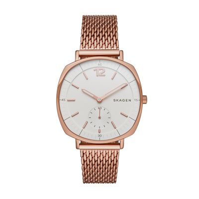 skagen rungsted steel mesh watch