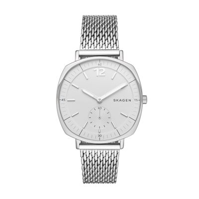 skagen rungsted steel mesh watch