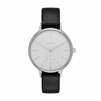 Anita Blue Leather Stone Watch SKW2719 Skagen