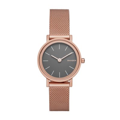 Skagen hald cheap rose gold