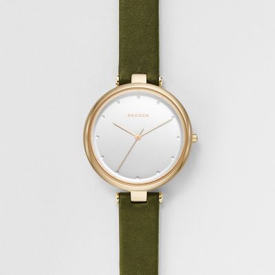Tanja Leather Watch SKW2484 Watch Station