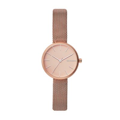 metal mesh watch