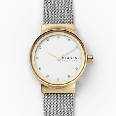 Freja Lille Two-Tone Steel Mesh Watch