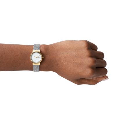 FREJA LILLE ツートーン スチールメッシュウォッチ SKW2666 - Skagen