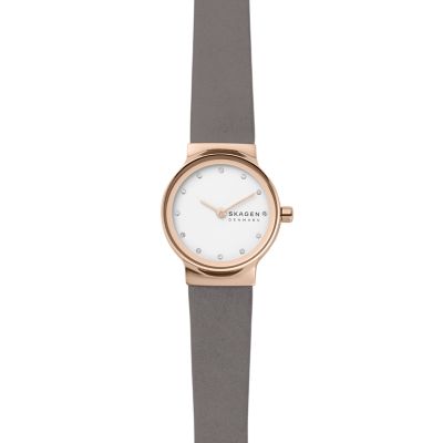 FREJA グレーレザーウォッチ SKW2669 - Skagen