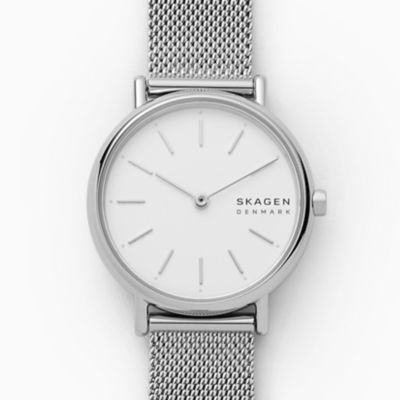 Signatur Lille Slim Steel Mesh Watch