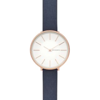 Karolina Blue Leather Watch