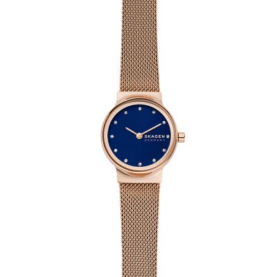 Freja Rose Tone Steel Mesh Watch SKW2740 Skagen