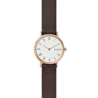 Damenuhr Signatur - Leder