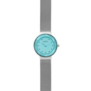 Leonora Steel-Mesh Watch