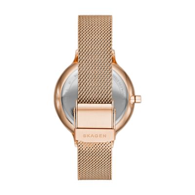 【新品未使用】SKAGEN ANITA マザーオブパール レディース 腕時計