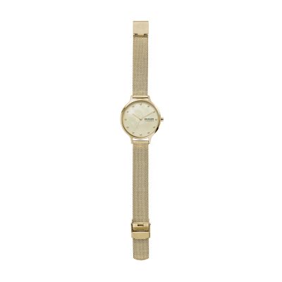 Skagen mother of pearl on sale watch