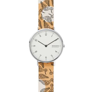 Aaren Two-Tone Leather Watch