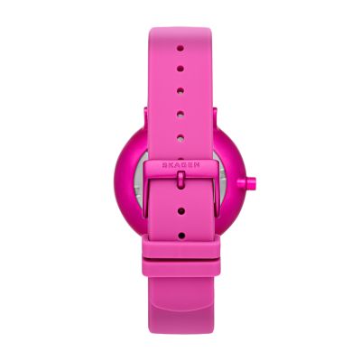 Pink 2025 skagen watch