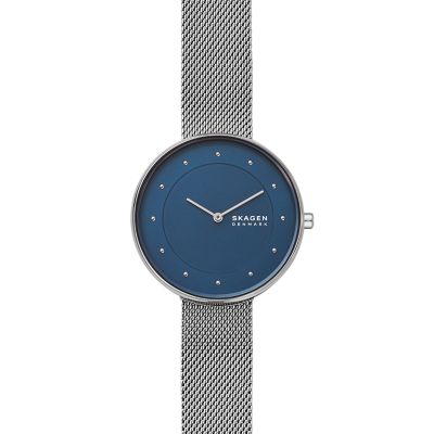 metal mesh watch