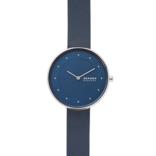 Gitte Blue Leather Watch
