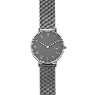 Hald Gunmetal Steel-Mesh Watch